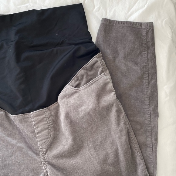 Loft Full Panel Maternity Corduroys - Picture 3 of 6